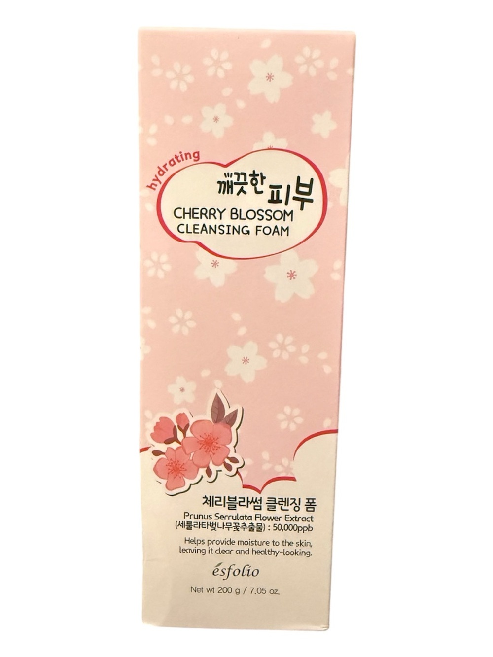 Cherry Blossom Cleansing Face Foam - Pink